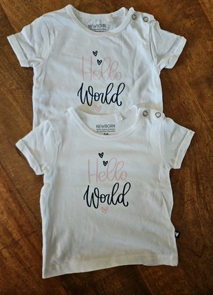 Shirt, Newborn, maat 56, marque: New Born, état: Très bon état, taille: 1-3 mois / 56 cm, 2,00 €, 2,80 € Protection acheteurs incluse