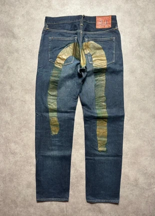 RARE collector Jeans Baggy Japanese denim Evisu Daicock Lot 2000 - 30x34 (S), brand: Evisu, condition: Very good, size: W30, €130.00, €137.20 includes Buyer Protection