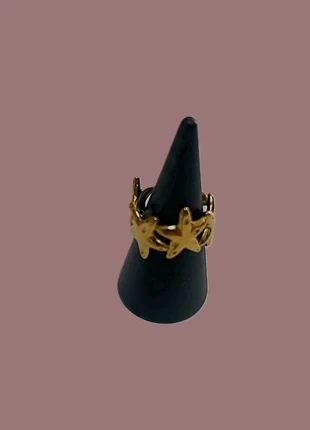 Bague star acier inoxydable, marque: nyrabijoux, état: Neuf avec étiquette, taille: Ajustable, 5,00 €, 5,95 € Protection acheteurs incluse