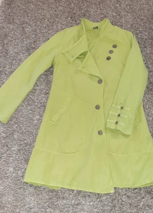 Manteau vintage femme kaki 100%coton Taille L, marca: Coline, estado: Muy bueno, tamaño: L / 40 / 12, 30,00 €, 32,20 € Protección al comprador incluida