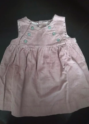 Jolie robe en velours rose Neck&Neck, brand: Neck & Neck, condizioni: Nuovo senza cartellino, taglia: 9-12 mesi / 74 cm, €7.50, €8.58 include la Protezione acquisti