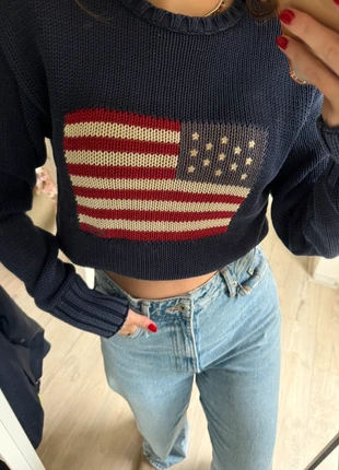 Ralph Lauren trui flag usa, merk: Ralph Lauren, staat: Heel goed, maat: M / 38 / 10, € 57,50, € 61,08 inclusief Kopersbescherming Pro
