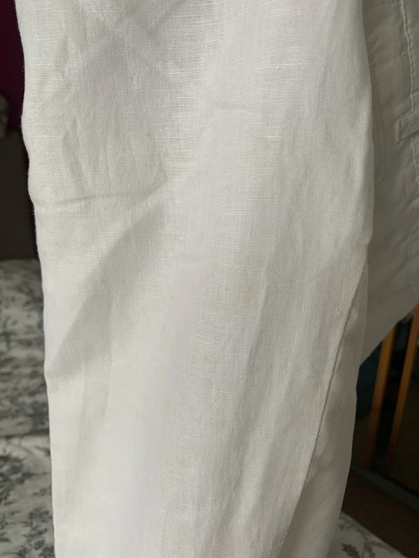 white linen trousers | Vinted