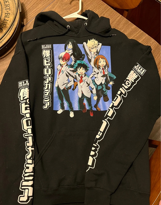 Black My Hero Academia Hoodie 1