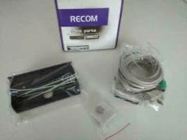 Recom 525 IO front ports black USB audio PS2, merk: RE.COM, staat: Nieuw zonder prijskaartje, € 7,50, € 8,58 inclusief Kopersbescherming Pro