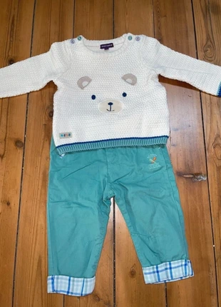 Ensemble sergent major, merk: Sergent Major, staat: Heel goed, maat: 9-12 maanden / 74 cm, € 5,00, € 5,95 inclusief Kopersbescherming