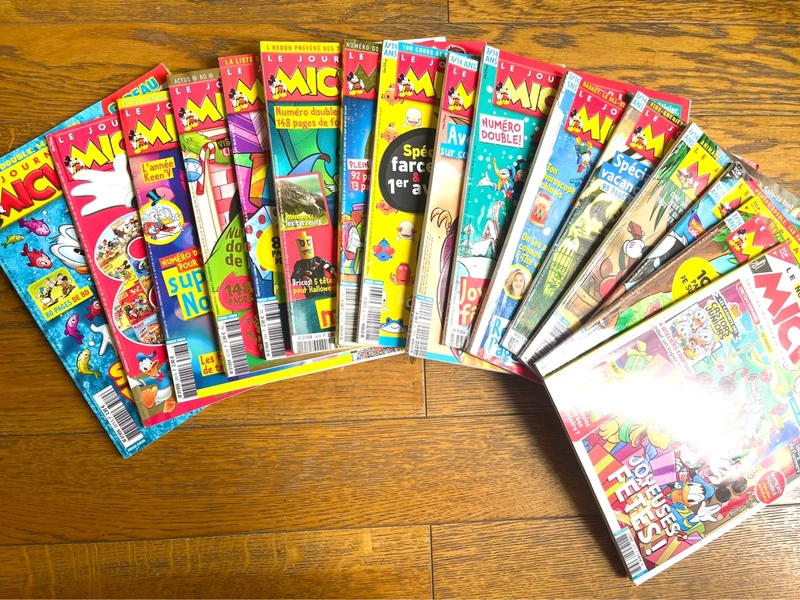 Lot de 16 numéros du Journal de Mickey
