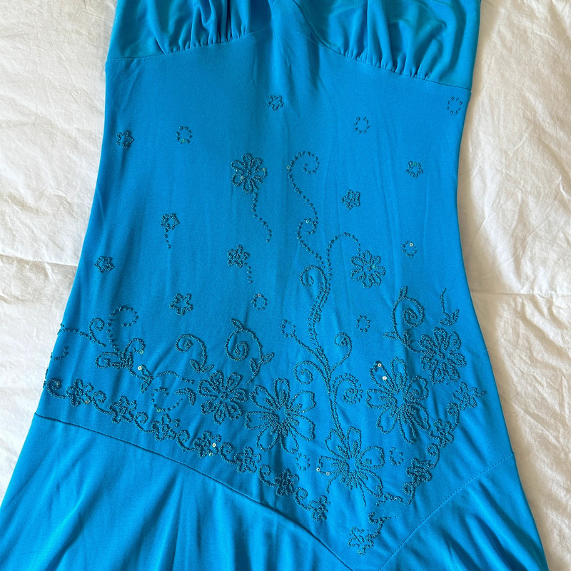 Vintage Y2K beaded dress 3