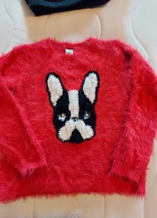 Pull fille tout doux, marca: C&A, estado: Bom, tamanho: 9 anos / 134 cm, €5.00, €5.95 inclui Proteção do Comprador