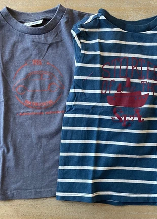 Lot de 2 t-shirts manches longues Noukies 2A, marque: Noukie's, état: Bon état, taille: 24-36 mois / 92 cm, 6,00 €, 7,00 € Protection acheteurs incluse