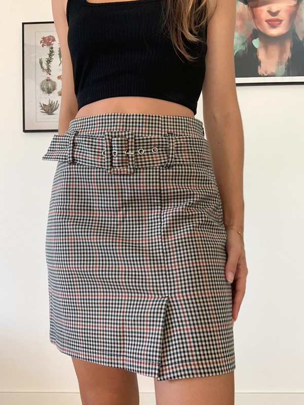 Jupe carreaux