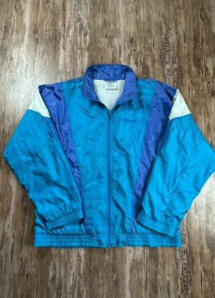 Veste de survêtement Adidas vintage années 90 bleu et mauve coupe large | Taille M, marca: adidas, estado: Muito bom, tamanho: M, €35.00, €37.45 inclui Proteção do Comprador