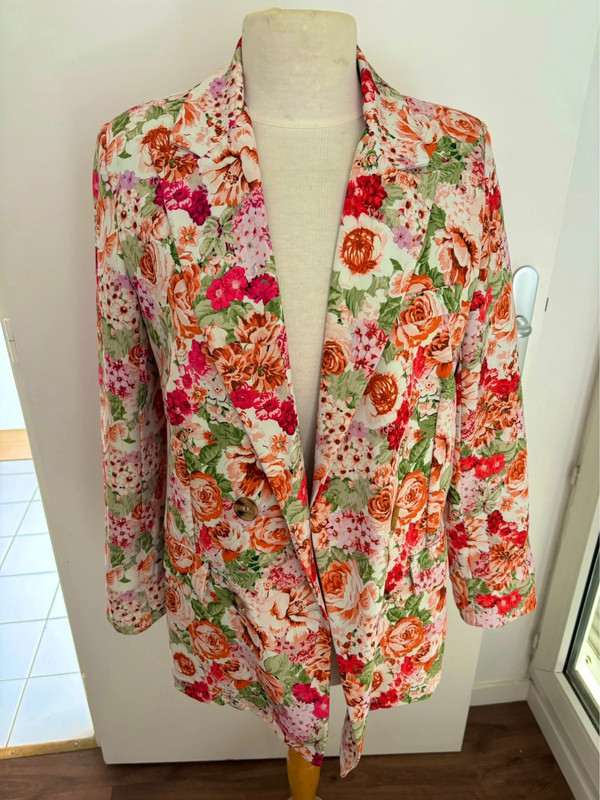 Blazer fleuri