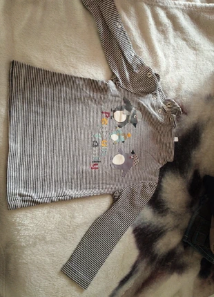 Tee shirt manches longues 18 mois, marque: Kitchoun, état: Très bon état, taille: 18-24 mois / 86 cm, 1,50 €, 2,28 € Protection acheteurs incluse