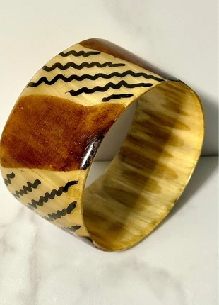 Vintage 70s Masai African Tribal|wide bangle, brand: Vintage Dressing, condition: Good, £8.50, £9.63 includes Buyer Protection