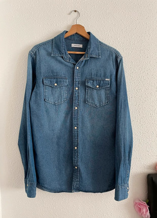 Chemise jean homme