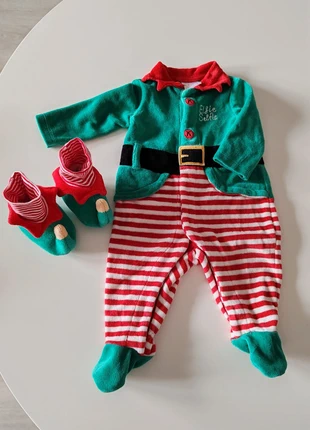 Tutina Natale Elfo 1-3 mesi, merk: Prénatal, staat: Heel goed, maat: 1-3 maanden / 56 cm, € 14,00, € 15,40 inclusief Kopersbescherming