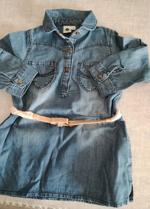 Robe jean léger, brand: Grain de Blé, condizioni: Nuovo senza cartellino, taglia: 9-12 mesi / 74 cm, €3.00, €3.85 include la Protezione acquisti