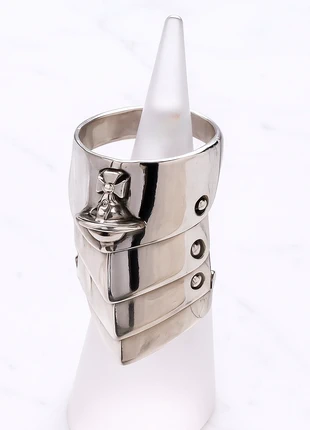 Bague acier inoxydable Armure, marke: CHROME, zustand: Sehr gut, größe: Größenverstellbar, 13,00 €, 14,35 € inklusive Vinted-Käuferschutz