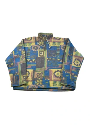 Vintage 90s Multicolour Crazy Fleece XL, marke: Vintage Dressing, zustand: Sehr gut, größe: XL, 29,00 €, 31,15 € inklusive Vinted-Käuferschutz