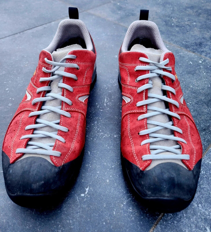 Vibram Ecco Asolo Men s USA 14 UK 13.5 EUR 49 Comfort Red Gray Sneaker Romania Vinted