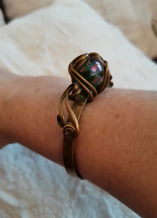 Bracelet bijou wire wrapping, brand: Fait Main, condition: Very good, €30.00, €32.20 includes Buyer Protection