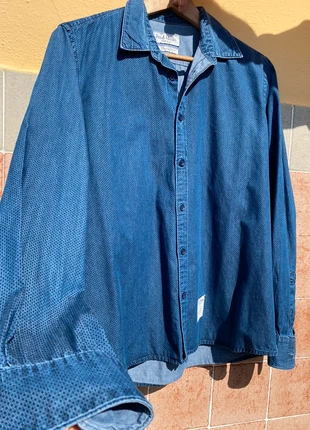 Camicia blu Fred Mello, marca: Fred Mello, estado: Nuevo sin etiquetas, tamaño: M, 35,00 €, 37,45 € Protección al comprador incluida