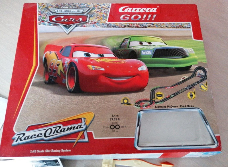 Carrera Bahn von Cars Race o Rama EXTRAS