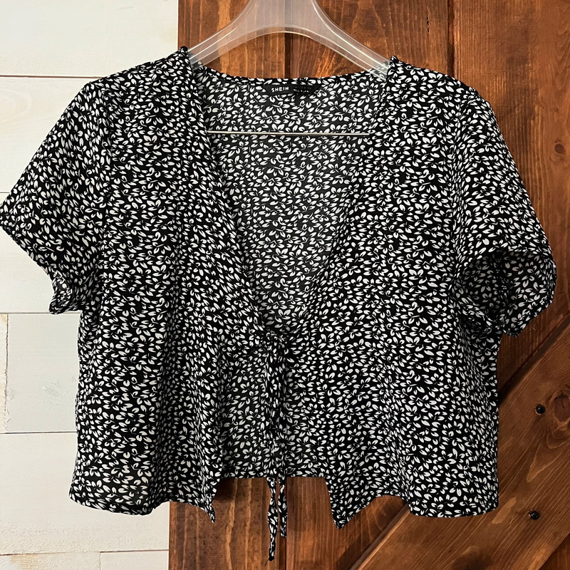 SHEIN Open Blouse Women’s Size S 1