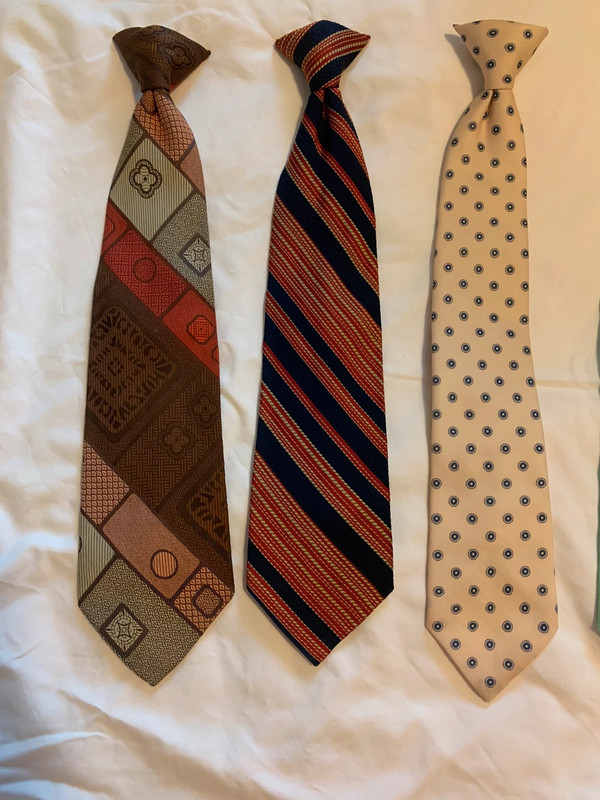 Lot of 6 Patterned Ties 2