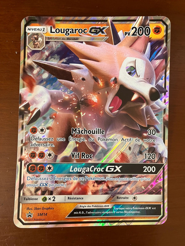 Carte Pokémon grand format GX