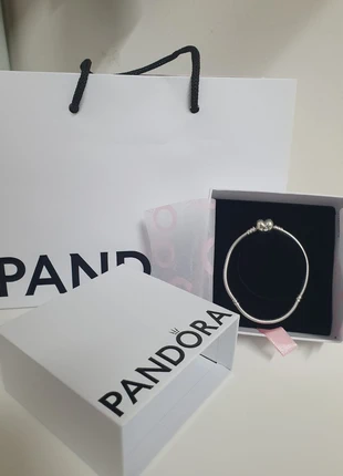 Bracciale Pandora Chiusura a Cuore, marca: Pandora, estado: Novo com etiquetas, €40.00, €42.70 inclui Proteção do Comprador
