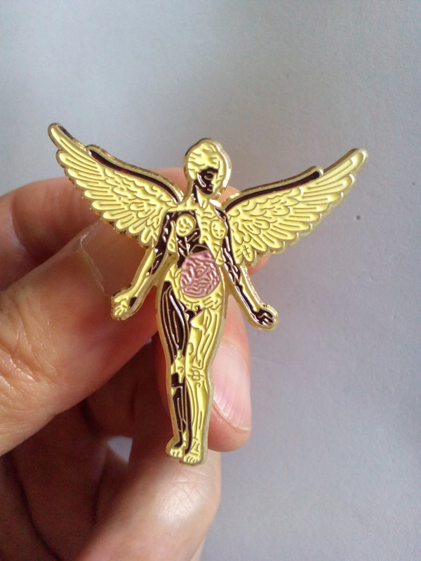 Nirvana "In Utero" Pin Metal Badge Pins | Vinted