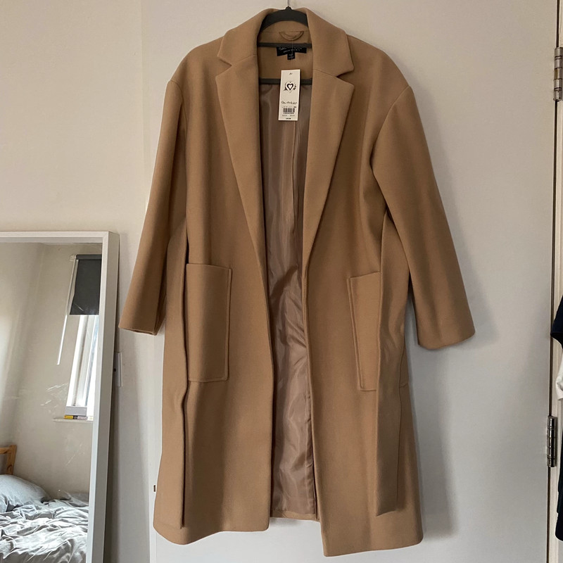 Miss selfridge camel sales coat