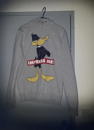 Sweat Duffy Duck, marque: Looney Tunes, état: Bon état, taille: XS, 6,00 €, 7,00 € Protection acheteurs incluse