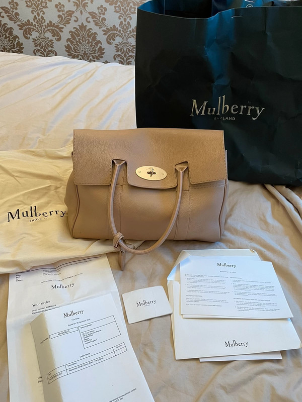 Authentic Mulberry Classic Bayswater Bag with dust bag and paper bag Vinted