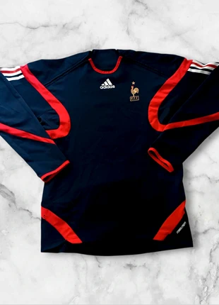 Maillot d'entraînement Équipe de France Adidas Formotion - Vintage, marque: adidas, état: Bon état, taille: M, 25,00 €, 26,95 € Protection acheteurs incluse