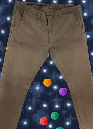 Jeans verde chiaro elasticizzato, da uomo 💙 di Piazza Italia, marque: Piazza Italia, état: Neuf sans étiquette, taille: W44 | FR 54, 25,00 €, 26,95 € Protection acheteurs incluse