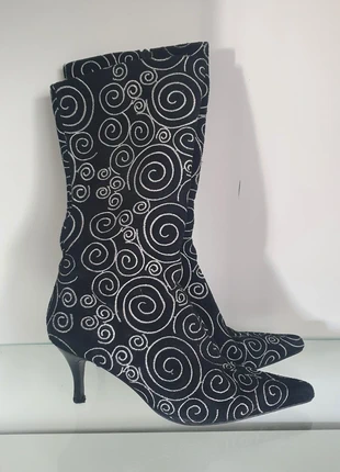 Halflange suede laars van Paloma Barcelo, merk: Paloma Barcelo, staat: Heel goed, maat: 40, € 40,00, € 42,70 inclusief Kopersbescherming