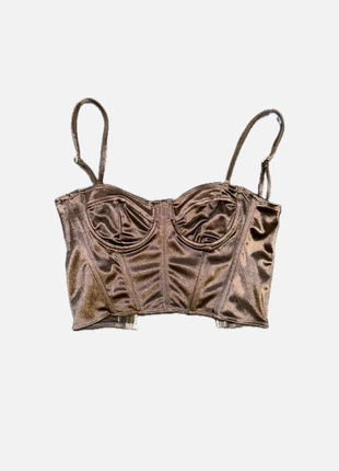 Satin Corset Top, marque: Femme Fatale, état: Très bon état, taille: XXS / 32 / 4, 8,00 €, 9,10 € Protection acheteurs incluse