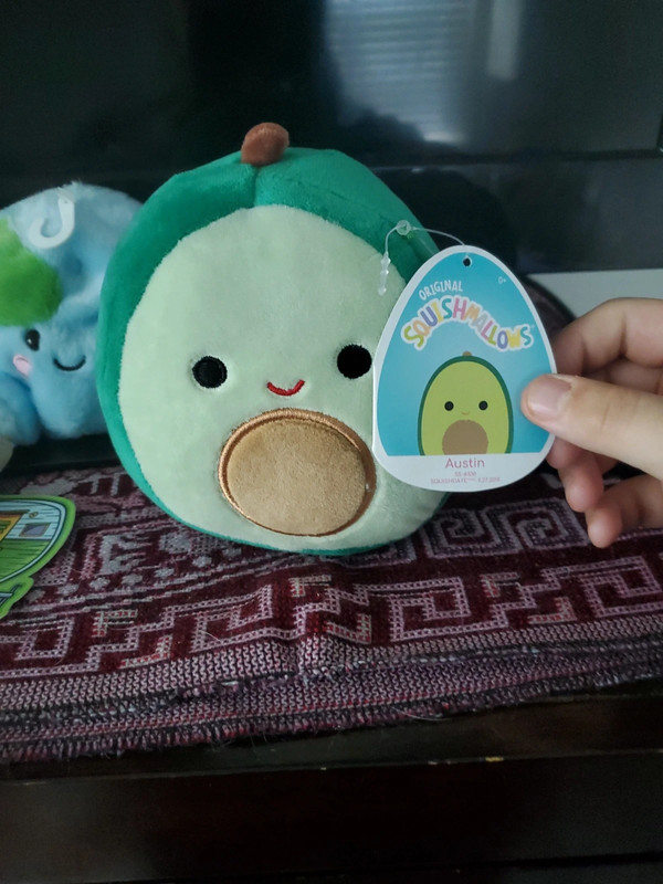 Avocado squishmallow plush 1