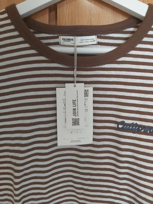 Camiseta rayas pull and bear shop