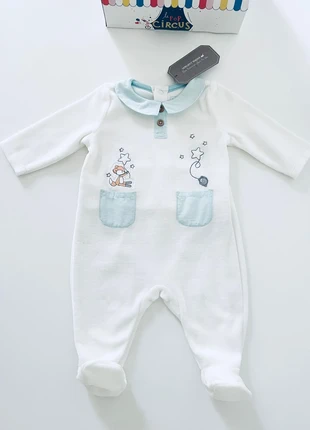 Pyjama Sergent Major en velours 6 mois, brand: Sergent Major, condizioni: Nuovo con cartellino, taglia: 3-6 mesi / 62 cm, €17.00, €18.55 include la Protezione acquisti