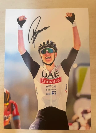 ciclismo carta autografata tadej pogacar, merk: tadej pogacar, staat: Nieuw zonder prijskaartje, € 50,00, € 53,20 inclusief Kopersbescherming