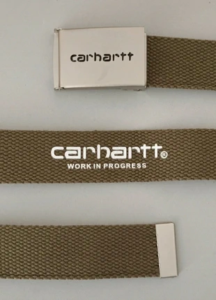 Ceinture Carhartt vert kaki originale 120 cm neuve jamais portée, merk: Carhartt, staat: Heel goed, maat: Aanpasbaar, € 9,99, € 11,19 inclusief Kopersbescherming