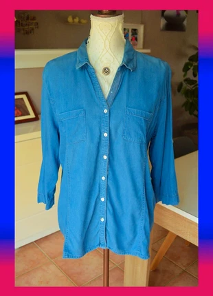 chemise la petite cote bleu taille Xl, marque: La Petite Côte, état: Très bon état, taille: XL / 42 / 14, 8,00 €, 9,10 € Protection acheteurs (Pro) incluse