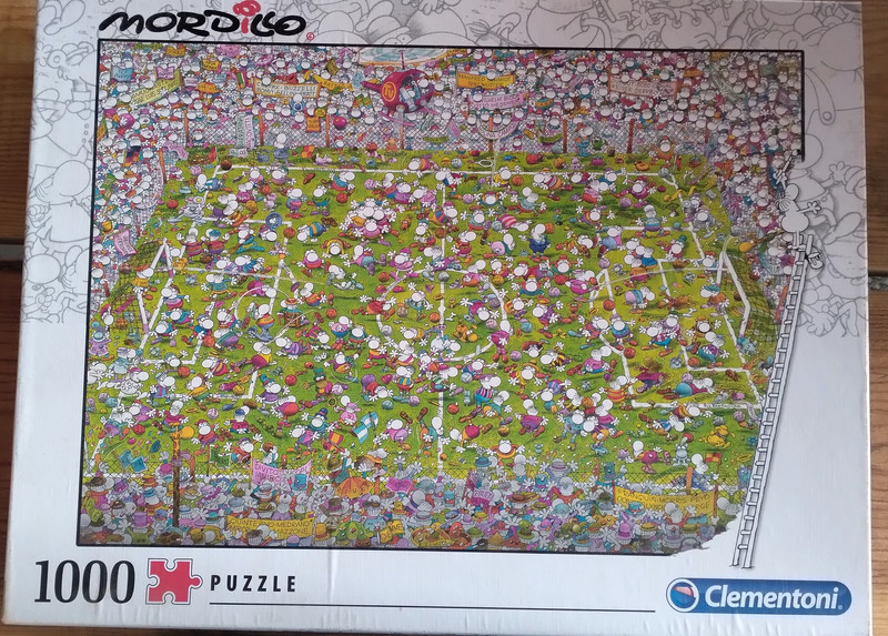 Puzzle Tapete antigo, 1 000 peças