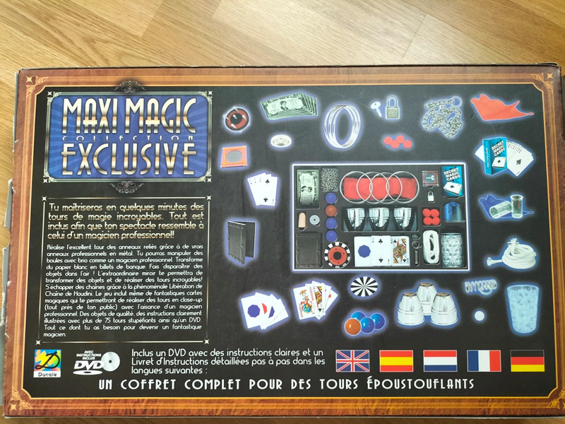 Boite de magie pour enfants - Maxi Magic Exclusive