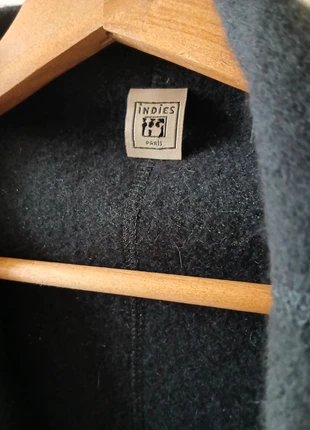 Gilet noir laine et angora., marque: Indies, état: Neuf sans étiquette, taille: XL / 42 / 14, 15,00 €, 16,45 € Protection acheteurs incluse