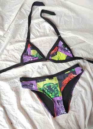 Maillot de bain imprimé tigres colorés 🌷 Verdissima Mare, taille 36, marque: Verdissima, état: Très bon état, taille: S / 36 / 8, 10,00 €, 11,20 € Protection acheteurs (Pro) incluse